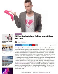 Mirko Rochat sur LFM avec Morax le 8 mars 2018