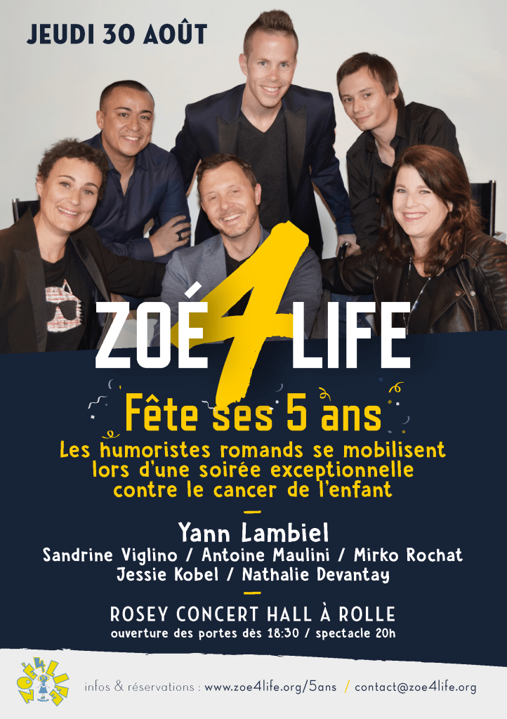 Zoé 4 life fête ses 5 ans