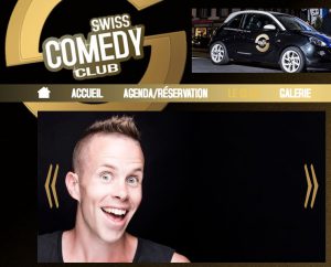 Mirko Rochat dans le Swiss Comedy Club