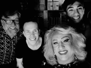 Supermâle Cabaret Cosmo avec Christophe Bugnon, Alexandre Juillet et Catherine d'Oex